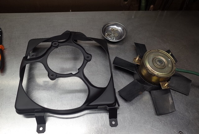 フィアットパンダ電動ファン