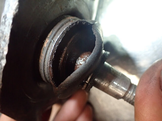 フィアットパンダ修理